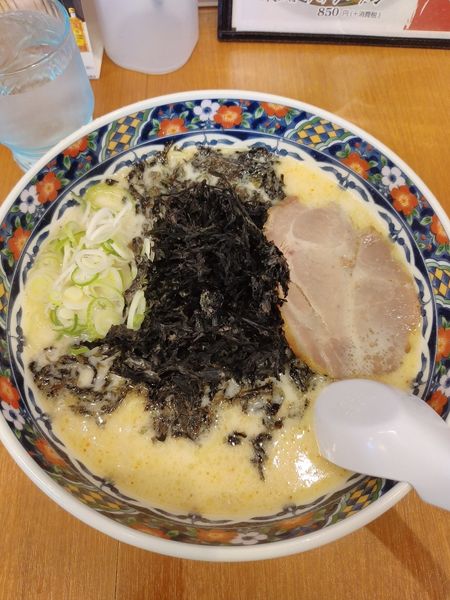 「岩のりぼっけラーメン キクラゲ、メンマ抜き」@きんしゃい亭 野木店の写真