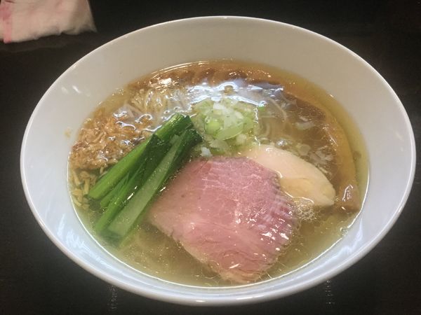「塩らぁ麺(¥850)」@らぁ麺 すぎ本の写真