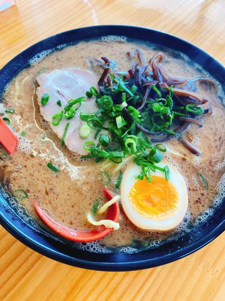「魚粉豚骨高菜」@豚骨ラーメン 新井商店の写真