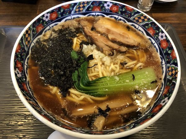 「中華そば　￥７８０」@元祖鉄板式中華そば だが屋の写真