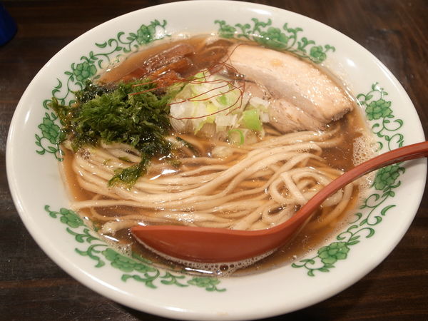 「醤油そば…680円」@麺 密くろの写真