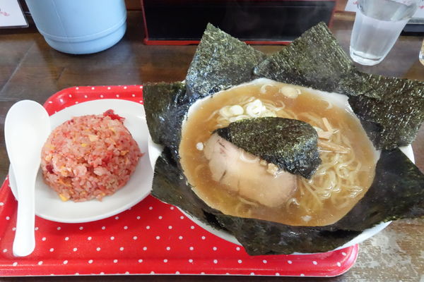 「のりラーメンセット」@珍来の写真