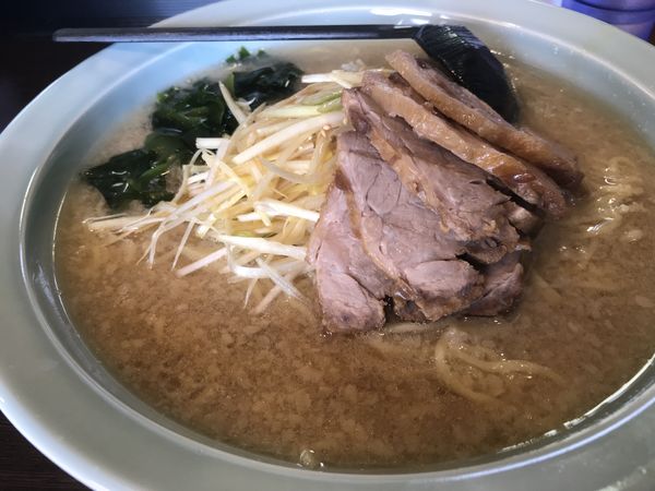 「ネギチャーシュー麺 中」@ニューラーメンショップ主水の写真