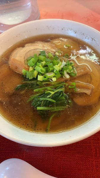 「チャーシューめん」@大學ラーメン 平野店の写真