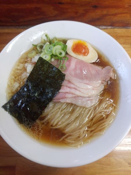 「特製中華そば  ﾒﾝﾏ抜き」@中華そば よしかわの写真