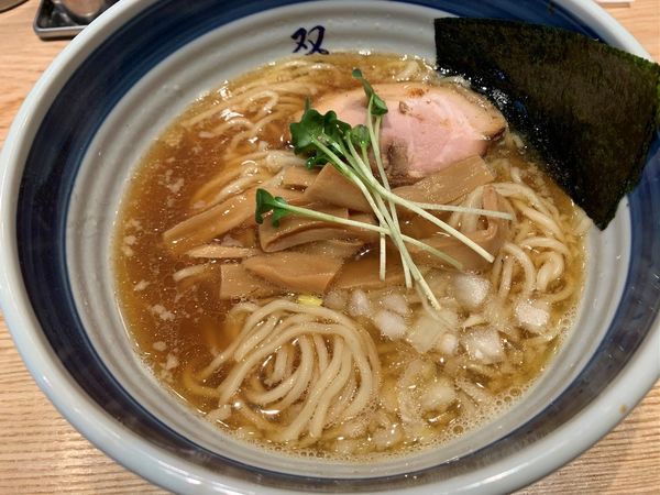「双麺らーめん（醤油）」@双麺 浅草橋店の写真