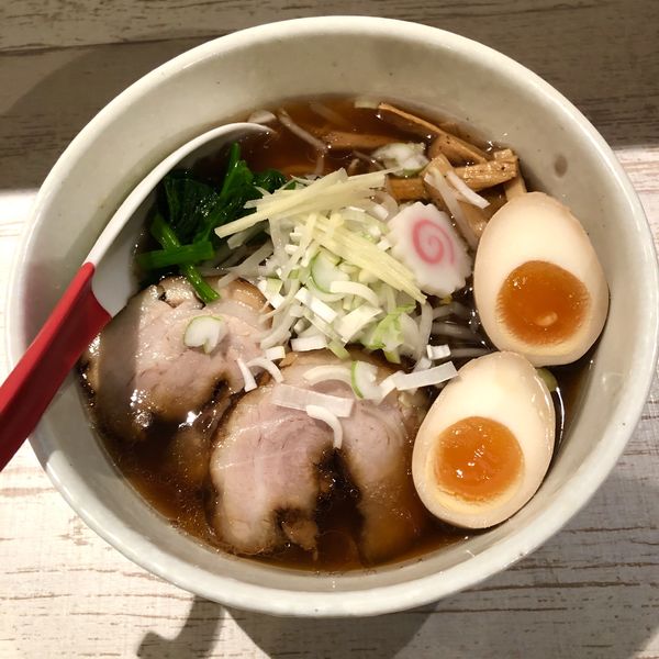 「【限定】生姜醤油らーめん ￥850」@麺屋 誉の写真