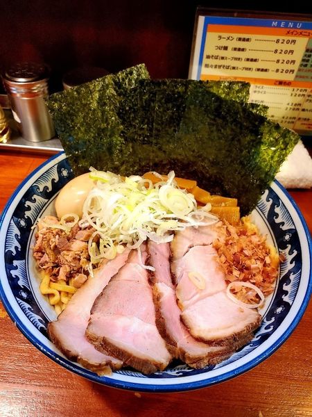 「油そば　全部乗せ」@兎に角 松戸店の写真