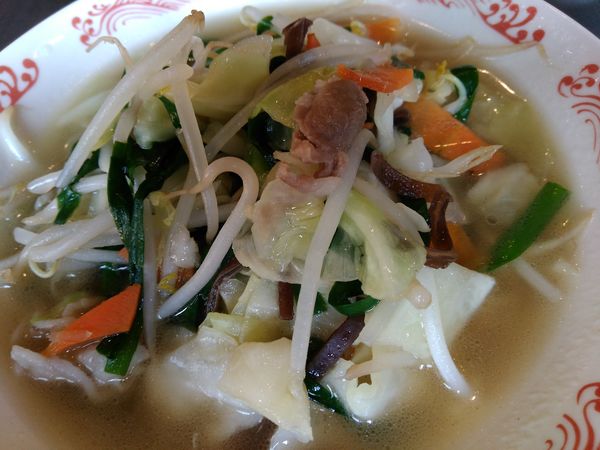 「野菜たっぷりタンタンメン（ランチ）」@バーミヤン 土浦真鍋店の写真