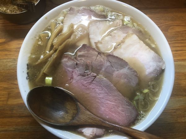 「半ミックス肉麺」@麺 髙はしの写真