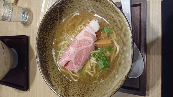 「濃い塩ラーメン+土佐酢替え玉」@塩らーめん 小粋の写真