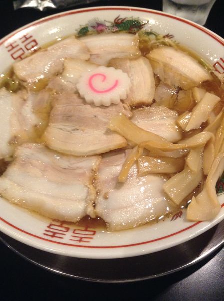 「肉煮干中華」@肉煮干し中華そば さいころの写真