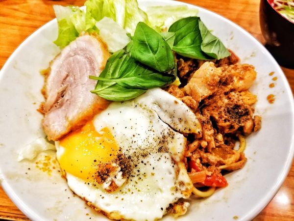 「ガパオ風まぜそば細麺ver.」@麺屋 歩夢の写真