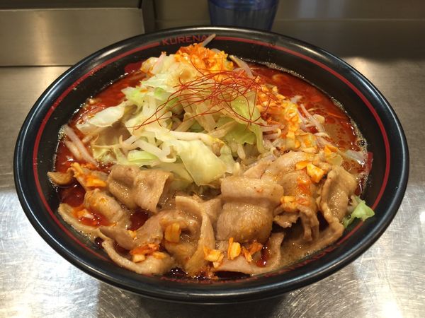 「紅ラーメン」@麺創研 紅 府中の写真