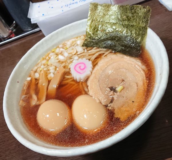 「中華そば醤油＋味玉」@らーめんコジマル 東金店の写真