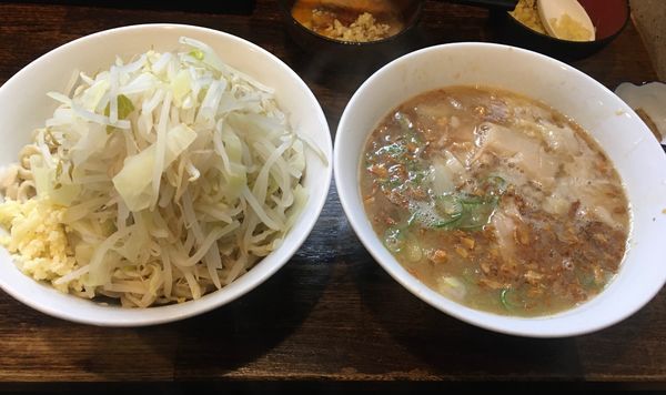 「つけ麺 玉子 ショウガ 全部」@麺屋 鳳の写真