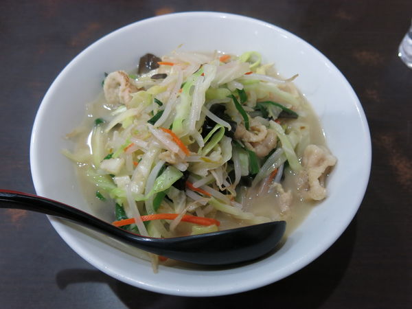 「タンメン：800円」@ラーメン餃子専科 天下一 神谷町店の写真