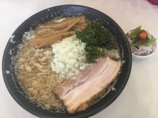 「【平日・時間限定】背脂煮干しの中華そば(¥820)」@濃菜麺 井の庄 荻窪店の写真