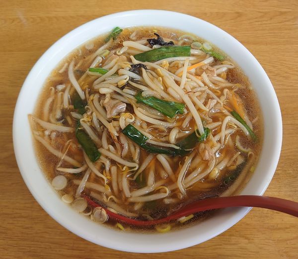 「モヤシそば(680円)」@中華 味彩の写真