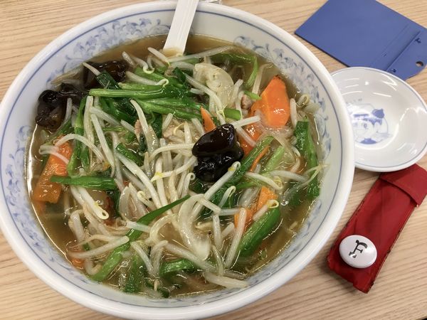 「もやしラーメン」@ぎょうざの満洲 ひばりヶ丘北口店の写真