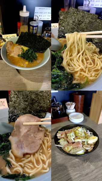 「『ラーメン+ミニ丼(¥700+250)』を好み全部普通で…」@らーめん ぱったぱたの写真