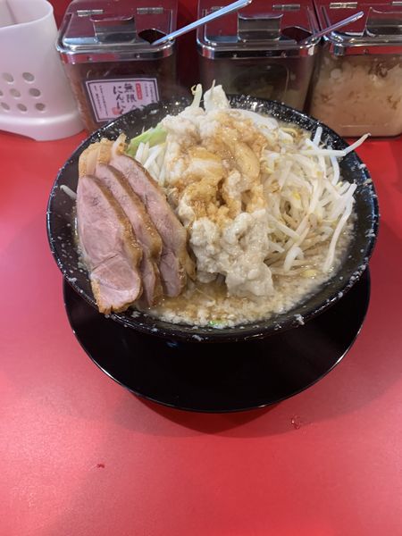 「コテ野菜チャーシュー麺（3枚）」@家系ラーメン 王道 神道家の写真
