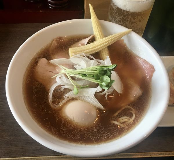 「特製あさりSOBA」@麺屋 グラフミの写真