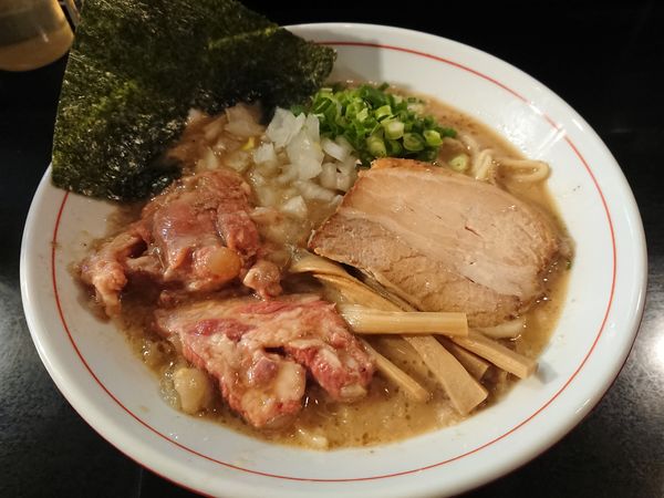 「【限定】煮干し特濃らーめん(ライト)850円」@麺家 うえだの写真