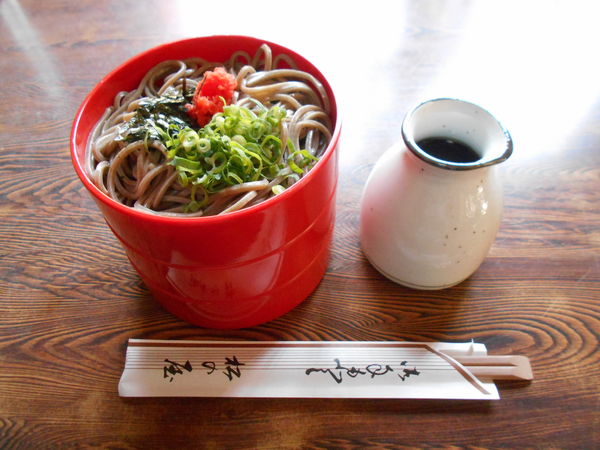 「三段割子そば」@松の屋の写真