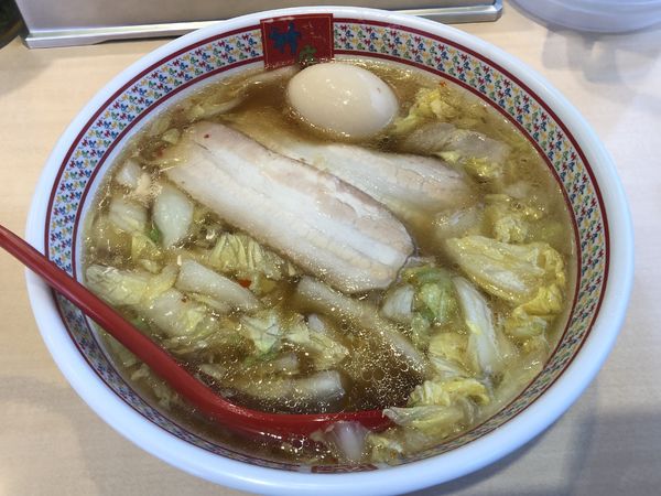 「煮玉子ラーメン」@どうとんぼり神座 心斎橋店の写真