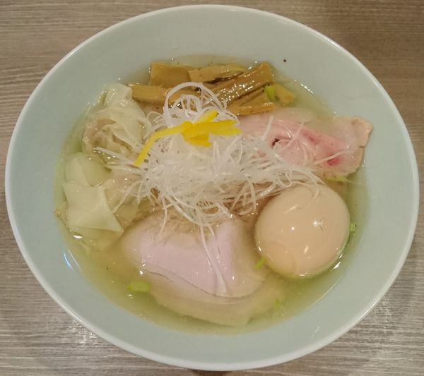 「特製塩そば」@中華そば 和渦 TOKYOの写真