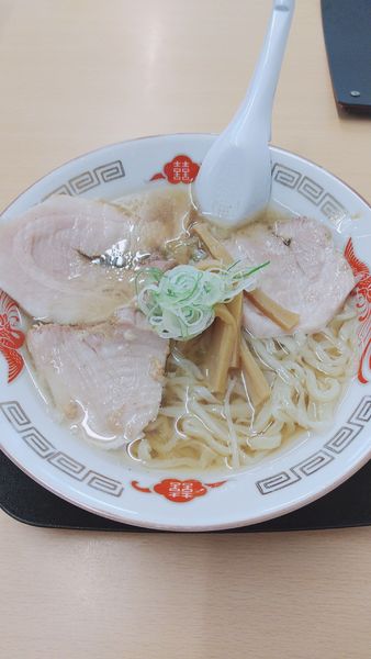 「森田屋中華そば(トッピング：厚めのチャーシュー1枚)」@森田屋 東店の写真