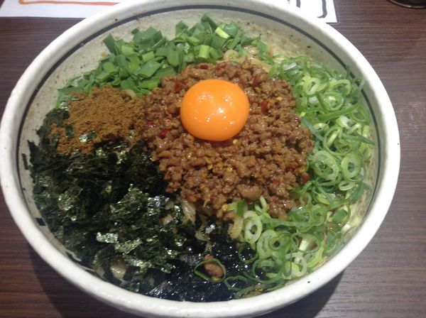 「台湾まぜそば」@麺屋はなび 新宿店の写真