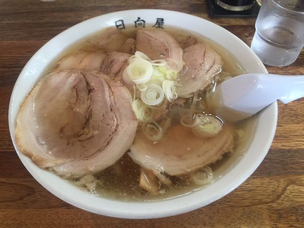「チャーシューメン」@青竹手打ちラーメン 日向屋の写真