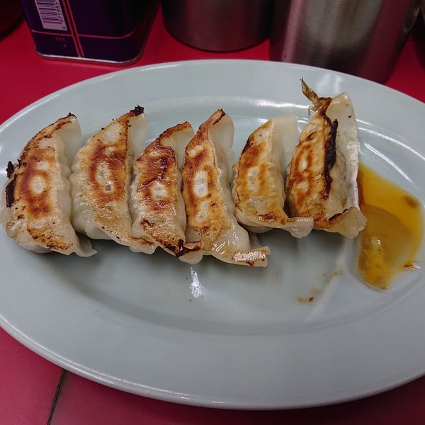 「ギラーメン620円、半ライス100円、餃子200円」@ラーメンショップ 牛久結束店の写真