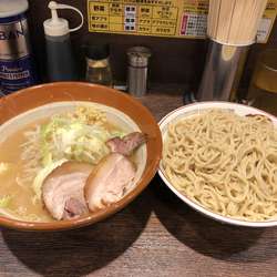 大つけ麺＋麺マシ(ヤサイショウガ)