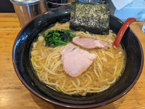 「ラーメン　700円+大盛り100円」@黒田屋 本店の写真
