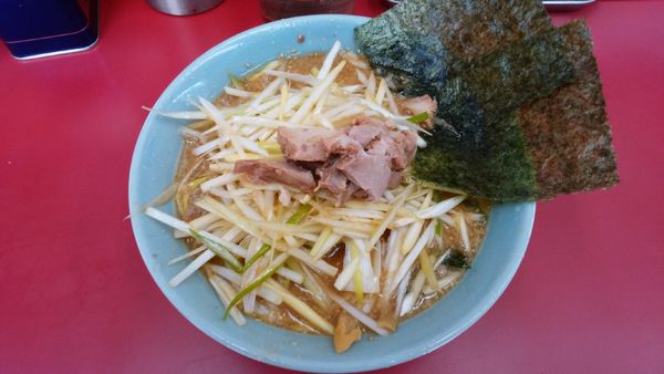 「ネギ味噌ラーメン680＋ネギ¥130-」@ラーメンショップ 牛久結束店の写真