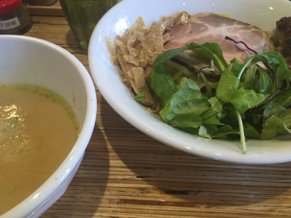 「鶏つけソバ」@NOODLE STOCK 鶴おかの写真