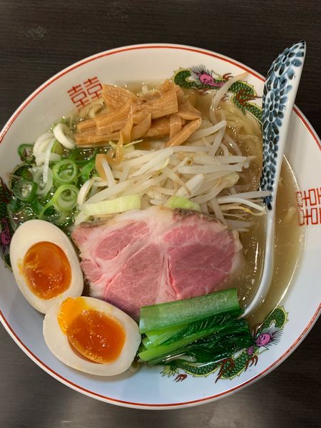 「味玉塩」@中華麺きなりの写真