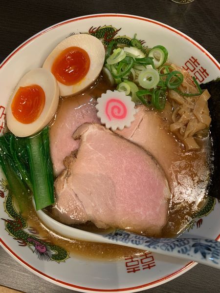 「味玉チャーシュー醤油」@中華麺きなりの写真