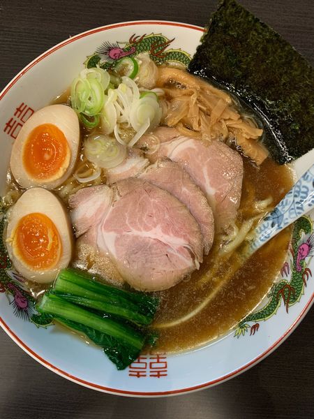 「味玉醤油」@中華麺きなりの写真