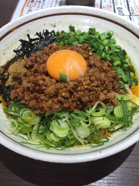 「台湾まぜそば」@麺屋はなび 新宿店の写真