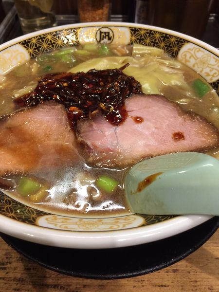 「煮干ラーメン」@すごい煮干ラーメン凪 渋谷東口店の写真