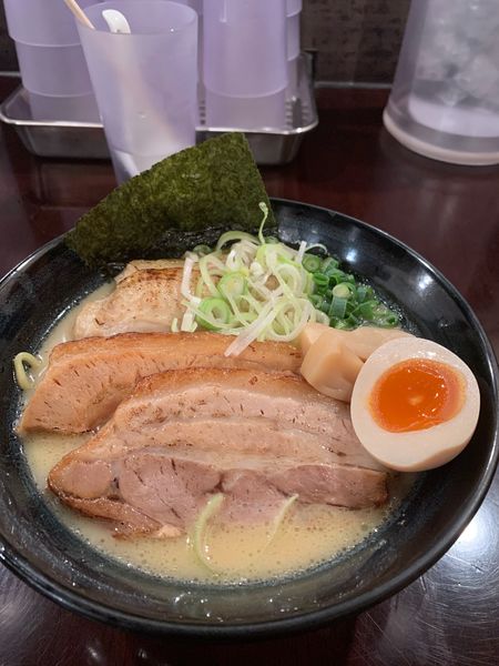「濃厚鶏だしラーメン醤油」@らーめんなが田の写真