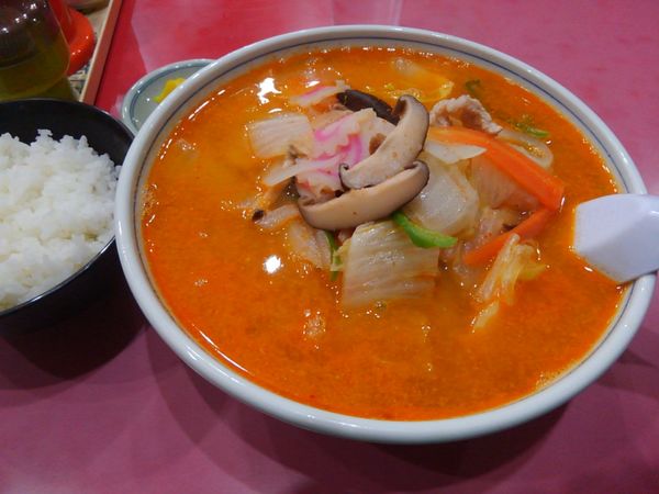 「バクダンラーメン」@一力食堂の写真