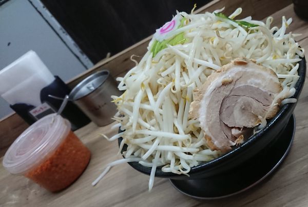 「角ふじ(大)＋野菜増し」@健勝軒の写真