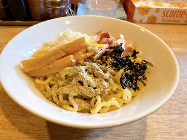 「油そば」@麺屋らんまるの写真