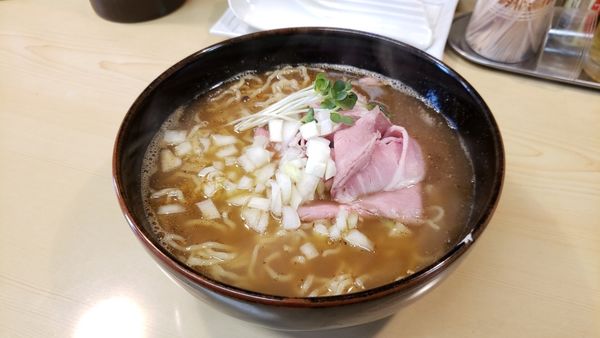 「青(節系) 600円」@煮干ラーメンとローストビーフ パリ橋の写真