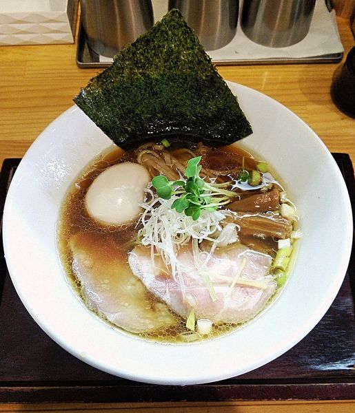 「味玉醤油そば 920円」@麺屋 希楽夢の写真